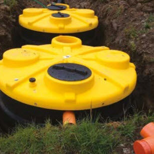 Serbatoio per acqua - DEPURO NIM - ROTOTEC SPA - in polietilene / per trattamento di acque reflue / leggero