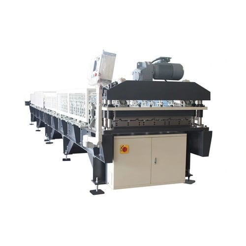 Profilatrice di profilati metallici - SHAOXING SMARTECH MACHINERY MANUFACTURING CO.,LTD. - automatica / con taglio