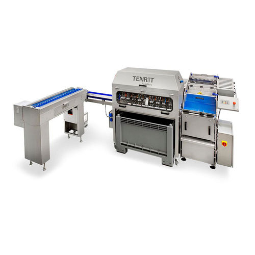 Macchina pelatrice per carote - TENRIT Foodtec Maschinenbau GmbH - per cetrioli / per salsefrica / da taglio