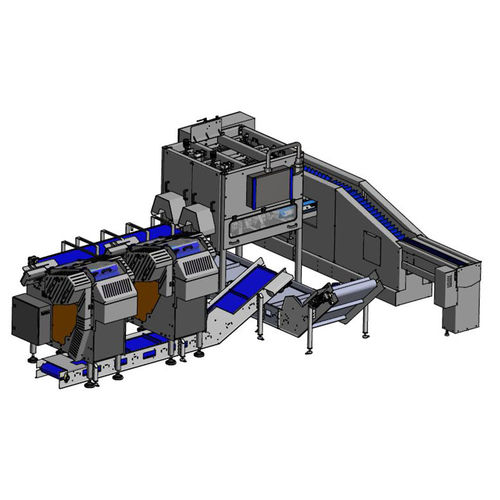 Linea di pelatura per carote - TENRIT Foodtec Maschinenbau GmbH