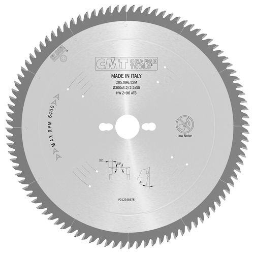 Lama per sega circolare - 285.FF series - CMT Orange Tool - in acciaio / per legno / per segatrice a nastro