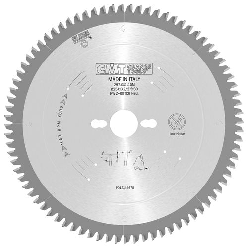 Lama per sega circolare - 297-296 series - CMT Orange Tool - per troncatura / in acciaio / per alluminio