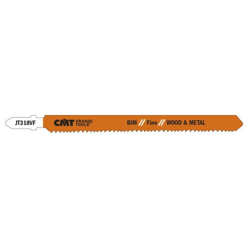 Lama per seghetto alternativo - JT318VF-5 - CMT Orange Tool - in acciaio / per legno / per metallo