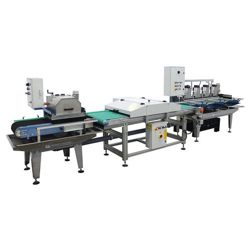 Linea di taglio a lama rotativa - COMPACT LINE 1 - Ferrari & Cigarini srl - per marmo / per ceramica / per mattoni