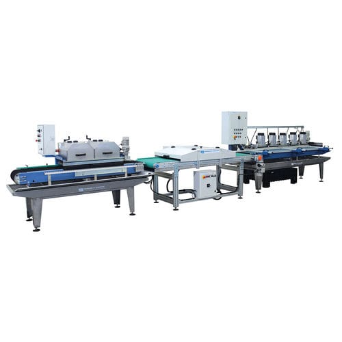 Linea di taglio a lama rotativa - COMPACTLINE 2 - Ferrari & Cigarini srl - per marmo / per ceramica / per mattoni