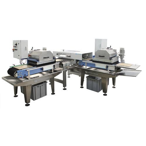 Linea di taglio a lama rotativa - COMPACT LINE - Ferrari & Cigarini srl - per marmo / per granito / per compositi