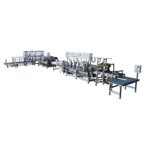 Linea di produzione per profilati - Ferrari & Cigarini srl - automatica / lineare