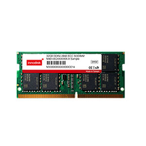 Modulo di memoria SO-DIMM - DDR4 ECC SODIMM - Innodisk Corporation - DDR4 SDRAM / ECC / industriale