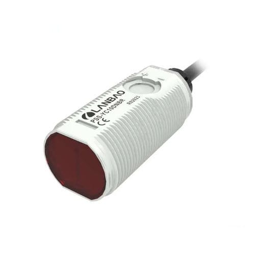 Sensore fotoelettrico retroriflettente polarizzato - PSS-GM2DPBR series - Shanghai Lanbao Sensing Technology Co., Ltd. - cilindrico / luce rossa / LED