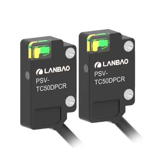 Sensore fotoelettrico a riflessione diretta - PSV-BC10DPOR series - Shanghai Lanbao Sensing Technology Co., Ltd. - rettangolare / luce rossa / LED