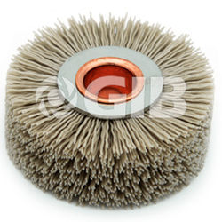 Spazzola circolare a mazzetti ritorti - GOLDEN INDUSTRIAL BRUSH - di finitura / di pulizia / di sbavatura