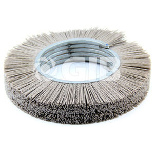 Spazzola cilindrica a spirale - GOLDEN INDUSTRIAL BRUSH - di pulizia / in alluminio