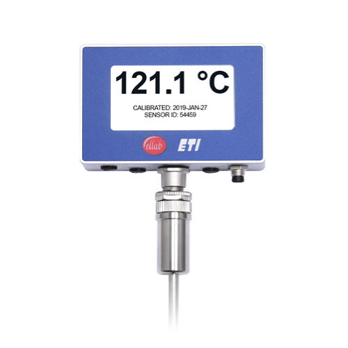 Indicatore di temperatura - ETI - Ellab Validation & Monitoring Solutions - digitale / con alimentazione a batteria / per sonda pt1000