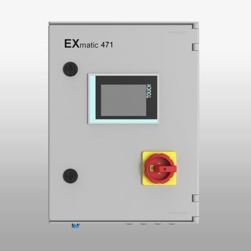 Unità di controllo con display - EXmatic 471 - Exner Process Equipment GmbH - per supporto di sonda retrattile / programmabile / autonoma