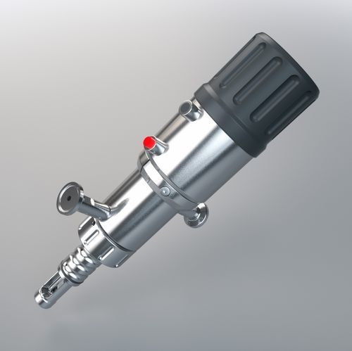 Supporto per sonda retrattile - EXtract 830M - Exner Process Equipment GmbH - pneumatico / manuale