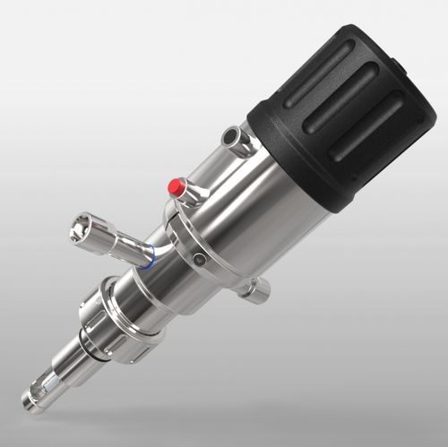 Supporto per sonda retrattile - EXtract 815M - Exner Process Equipment GmbH - pneumatico / manuale