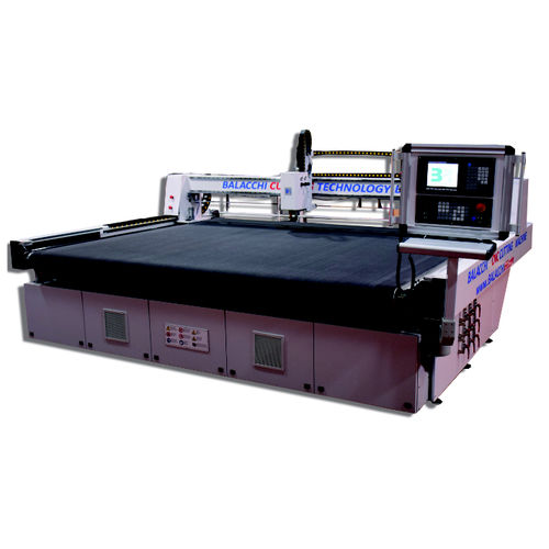 Macchina da taglio CNC - BR-350-PL - BALACCHI S.R.L. - a lama / per PVC / per materiale tessile