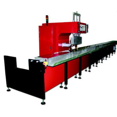 Macchina saldatrice ad alta frequenza - BR3PT6000 - BALACCHI S.R.L. - controllata da PLC / per PVC / con pedale