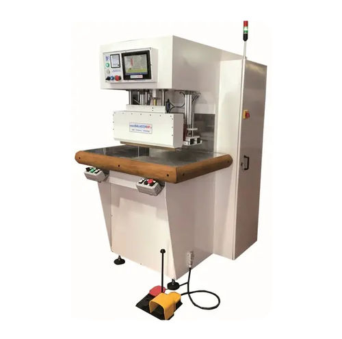 Macchina saldatrice ad alta frequenza - BR4PT400 - BALACCHI S.R.L. - controllata da PLC / per PVC / compatta