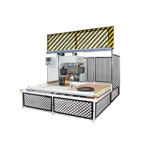Macchina saldatrice ad alta frequenza - BR Car Carpet - BALACCHI S.R.L. - controllata da PLC / per componenti automotive / 400 V trifase