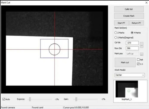 Sistema di scanner per taglio - Mark cut - BALACCHI S.R.L. - 2 assi / laser / compatto