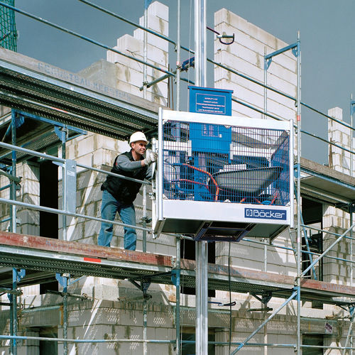 Montacarichi a cremagliera - Super-Lift Z series  - Böcker Maschinenwerke GmbH - per il settore dell'edilizia / per cantiere / a piattaforma