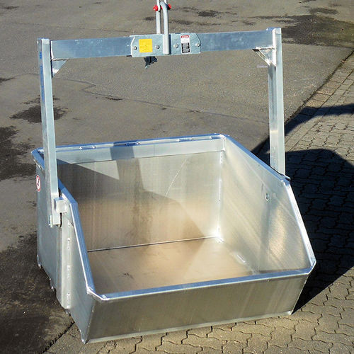 Benna ribaltabile in alluminio - KM series - Böcker Maschinenwerke GmbH - per prodotti sfusi / aperta / elevabile