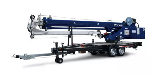 Gru montata su rimorchio - AHK 30 - Böcker Maschinenwerke GmbH - telescopica / per cantiere / di sollevamento