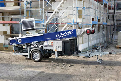 Montacarichi elettrico - Junior 24 - Böcker Maschinenwerke GmbH - a batteria / per il settore dell'edilizia / per cantiere