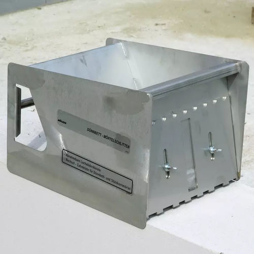 Vaschetta porta malta in acciaio inossidabile - Böcker Maschinenwerke GmbH - per il settore dell'edilizia