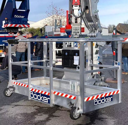 Cestello per manutenzione aerea di sicurezza - PK 350-D - Böcker Maschinenwerke GmbH