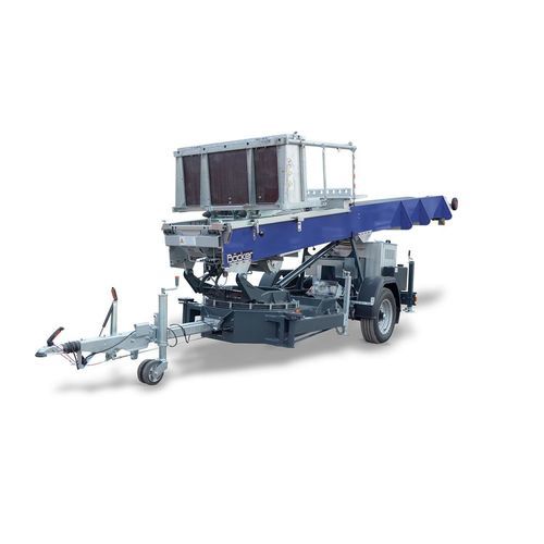 Montacarichi elettrico - Arriva G - Böcker Maschinenwerke GmbH - per il settore dell'edilizia / a piattaforma