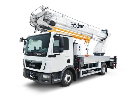Gru montata su camion - AK 37 X - Böcker Maschinenwerke GmbH - telescopica / per cantiere / di sollevamento