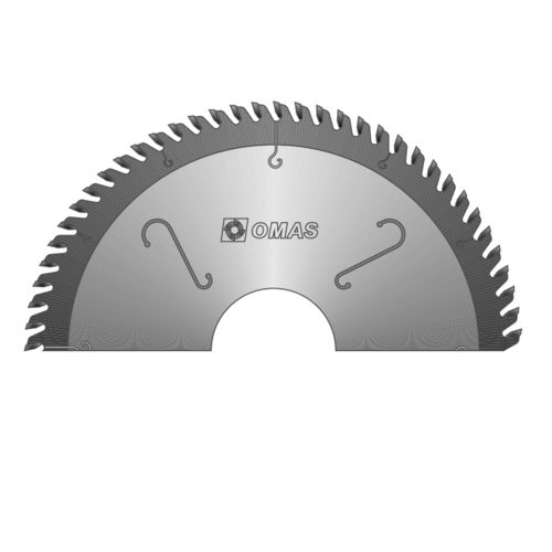 Lama per sega circolare - 344 - OMAS - in carburo / per legno