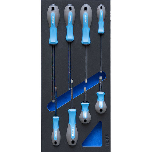 Cacciavite piatto - TM01/046 - FERVI - con impronta a croce Phillips