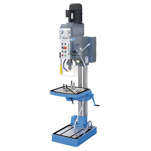 Macchina di foratura verticale - T145 - FERVI - a colonna / a tavola rotante / per acciaio