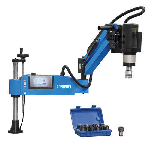 Maschiatrice elettrica - M037/24 - FERVI - con braccio articolato / automatica / inclinabile