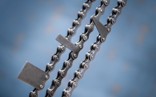 Catena di trasmissione - 08B-1 - Iris Chains - in acciaio inossidabile / su misura / di convogliamento