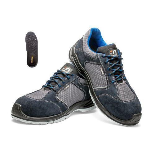 Scarpe antinfortunistiche antiscivolo - Ícaro GT10 - MENDI - antiperforazione / di protezione termica / in pelle bovina