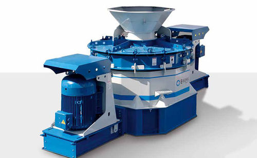 Frantoio a percussione ad asse verticale - E-mak - fisso / per prodotti edili