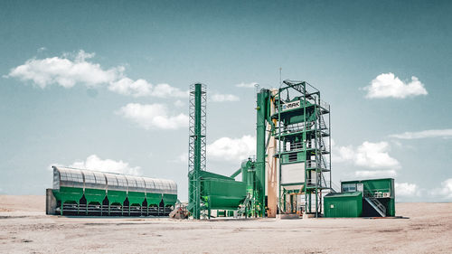 Impianto di produzione d'asfalto stazionario - Green Type - E-mak