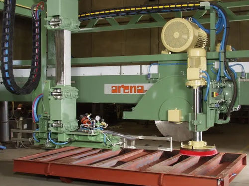 Stazione di scarico per marmo - Officine Arena - in granito / automatica / orizzontale