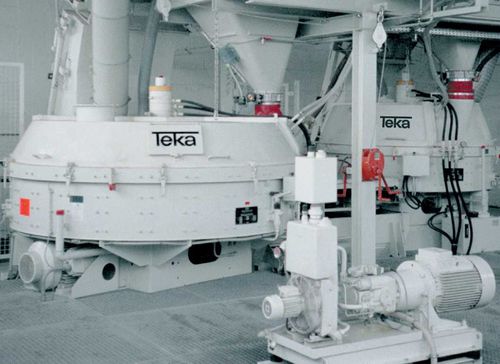 Miscelatore a girante - THZ - TEKA - continuo / di granulato / per l'industria chimica