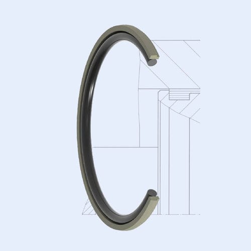 Guarnizione torica - GODA-SP series - Hunger - in NBR / PTFE / in EPDM