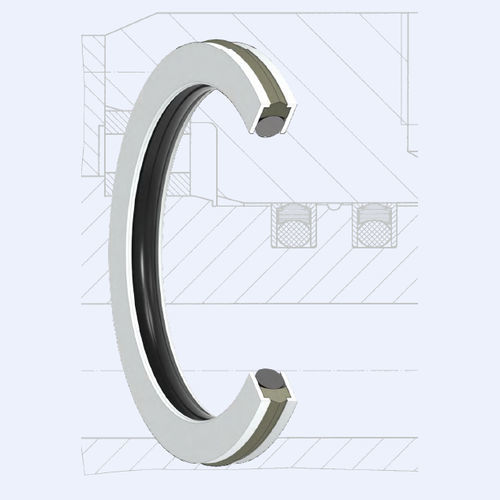 Guarnizione torica - RDA series - Hunger - a labbro / in NBR / PTFE