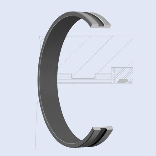Guarnizione a molla - FI series - Hunger - in gomma / PTFE / a U