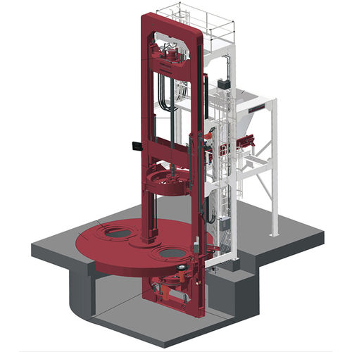 Pressa idraulica - RP - TOPWERK - di produzione / per calcestruzzo / a tavola girevole