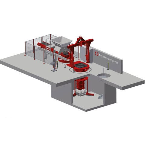 Centrale di produzione per il settore dell'edilizia - ALTLAS - TOPWERK - per calcestruzzo