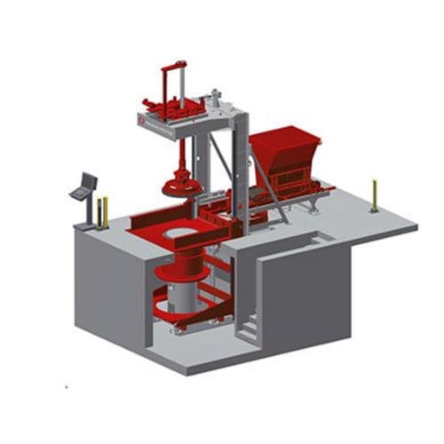 Centrale di produzione per il settore dell'edilizia - TORNADO - TOPWERK - per calcestruzzo / per passo d'uomo