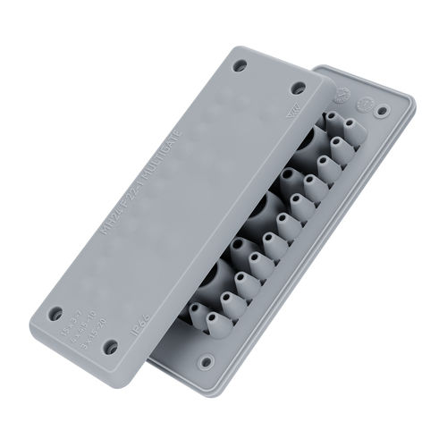Piastra di ingresso cavi IP66 - MH24 F22-1 - Trelleborg Cable Entry Solutions - per armadio elettrico / per applicazioni igieniche / per cavo